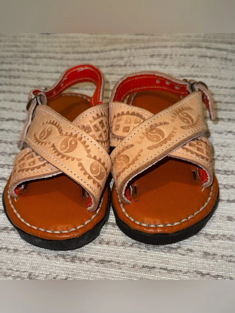 Authentic‎ Leather Huaraches 🤎 Size 8 Handmade Mexico Boho Sandals